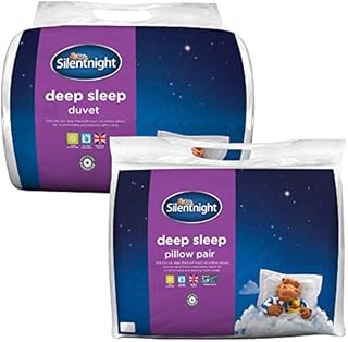 Silentnight Deep Sleep 15 Tog Duvet with a Pair of Pillows, Single