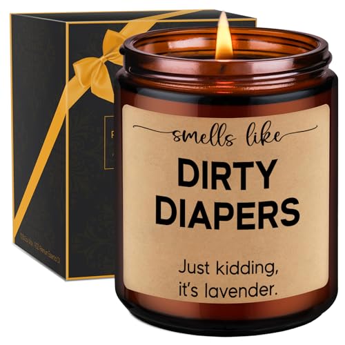 GSPY Scented Candles - New Mom Gifts for Women After Birth - Pregnant Mom Gifts, Pregnancy Gifts for First Time Moms - Funny Birthday, Baby Shower, Christmas Gifts for New Moms, Mom to Be, Her