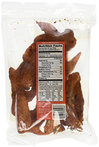 Trader Joe's Chile Spiced Mango Dried Fruit (4 Pack)