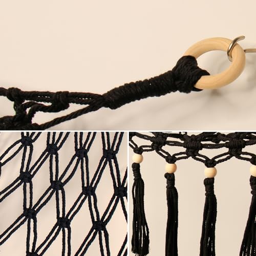 Image of Stuffed Animal Toy Storage Hammock with LED Light - Macrame Jumbo Doll Corner Stuff Animals Organizer Decorations - Cute Hanging Plushie Net Kids Baby Nursery Bedroom Room Decor