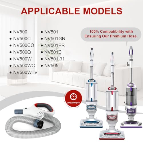 Image of Vacuum Replacement Part Hosehandle for Shark Rotator Professional Lift-Away Shark Vacuum Accessories Fit for Models NV500, NV501, NV502, NV503, NV504, NV505, NV510, NV552, UV560