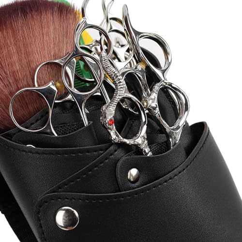 Sac à ciseaux étui de coiffure et barbier avec ceinture