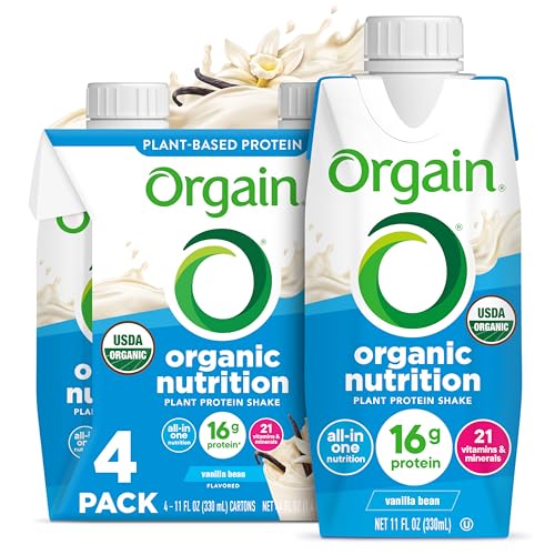 Orgain Organic Vegan Protein Shake Vanilla