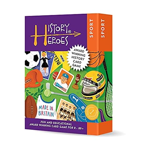 History Heroes: SPORT, a family card game about some of the greatest sportsmen & women in history Cover
