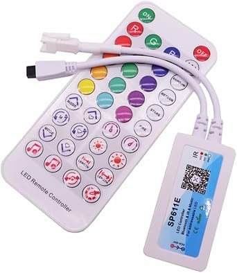 WS2812B Led Strip Light Controller Blue Tooth SP105E SP110E WiFi SP108E SP501E Music SP107E SP601E WS2811 SK6812 Lights DC5V-24V SP611E