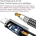 USB C Cable, [6.6FT 2PACK], 3A Fast Charging,Nylon,Type C Charger Cord for Samsung Galaxy S21 S20 S10 S10e S9 S8 Plus,Note 20 10 9 8,A10e A20 A30 A40 A50 A70,LG,Moto G100 G9 One 5G Ace,BLU G90 G9 Pro