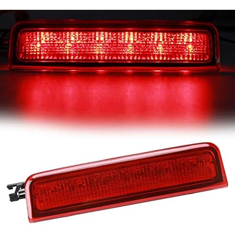 OPL5 Caddy LED Third Brake Light, Replacement for VW Caddy 2001-2016 Rear Brake Light, Plug and Play IP65 Waterproof 3rd Brake Light, Red (1 Pcs) Cover