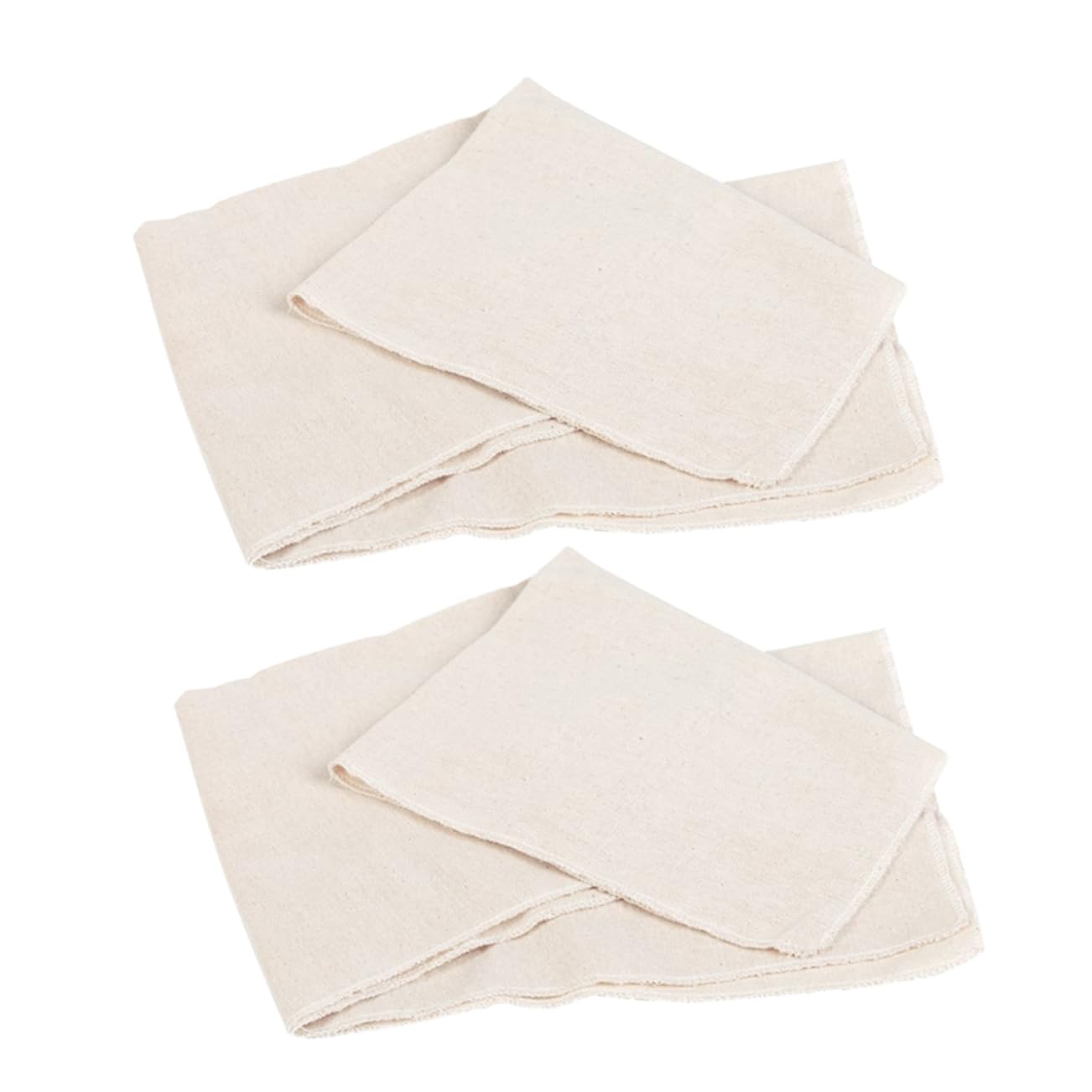 OKUMEYR 2pcs Fermented Cotton Cloth for Bread Baking Practical Pastry Making Tools s Kitchen Utensils for Daily Use Easy to Clean Convenient Baking Liner