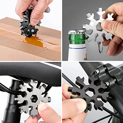 Father's Day Mens Dad Gifts, 18-in-1 Snowflake Multitool, Birthday Gifts - image 3