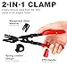 Zecirl 3 PCS Clip Removal Tool,Clip Pliers Fastener Remover,Car Trim Rivet Removal Pry Tool for Automotive Door Panel,Upholstery,Dashboard Red