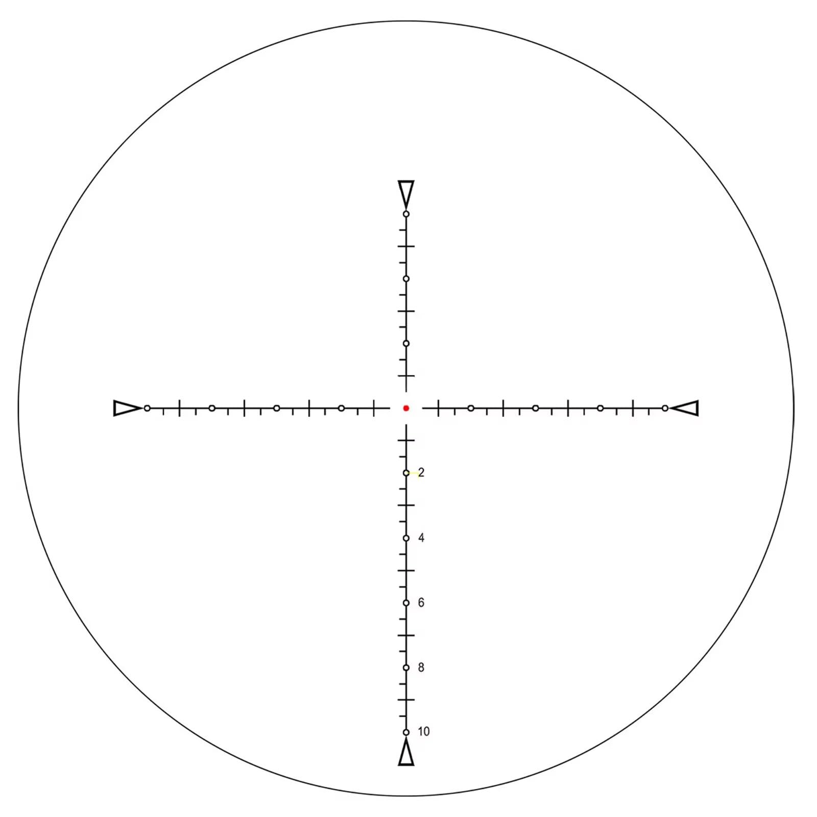 WestHunter HD SFIR Pro Mira Telescópica, Segundo Plano Focal (SFP), Tubo 30mm, Retícula Iluminada, 1/10 MIL, Zero Stop, 4-16x44/6-24x50 - Indicada Únicamente para Actividades Deportivas