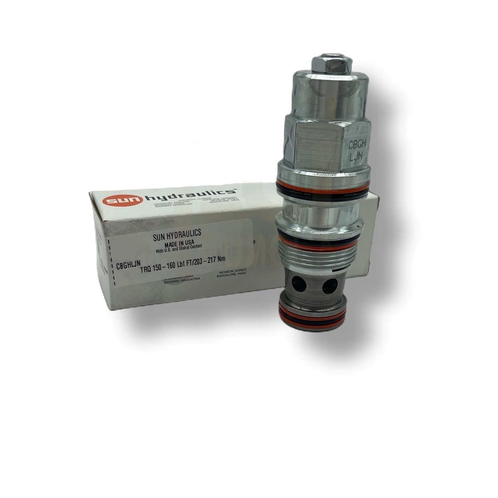 Hydraulic Solenoid Cartridge Valve CBGH-LJN