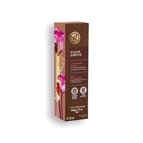 Miniatura 5 de Yves Rocher Riche Creme Oleo - Infusión Natural Pétalos de Rosa Suero Hidratante - 1.0 fl oz.  1 fl oz