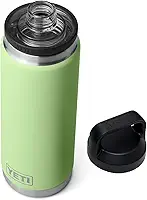 Garrafa YETI Rambler de 740 ml, à prova de vazamento, isolamento a vácuo, aço inoxidável com Chug Cap, Key Lime