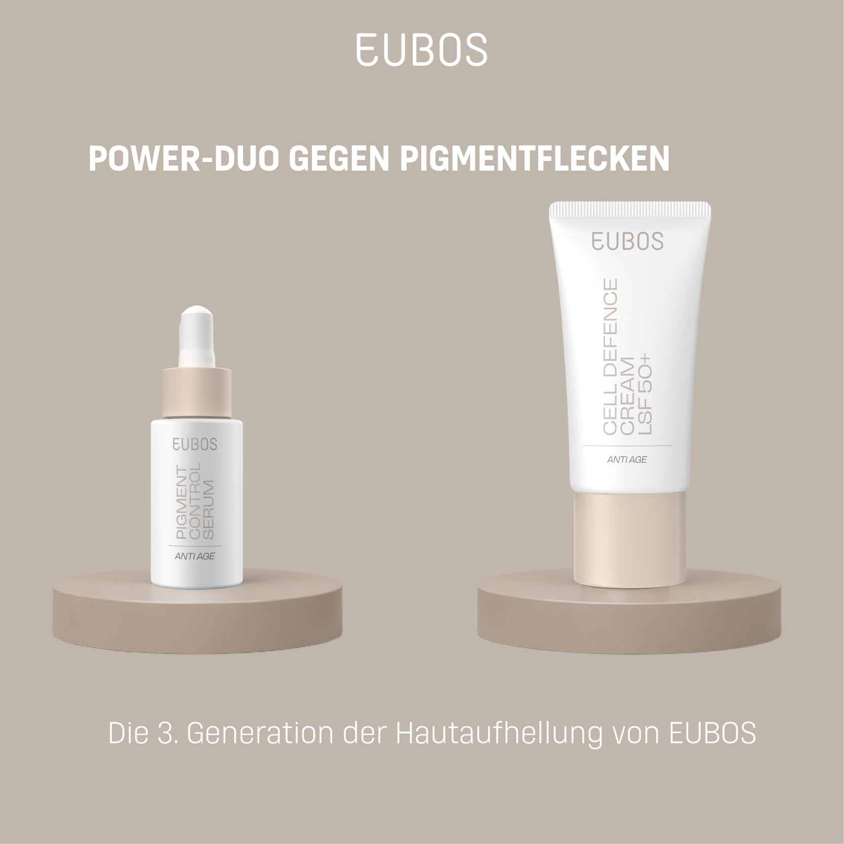 EUBOS ANTI AGE PIGMENT CONTROL Serum 30ml | Gegen Pigmentflecken für einen ebenmäßigen Teint, Mit Melazero, Niacinamid & Vitamin C, Vegan, Ohne Mikroplastik