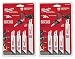 Milwaukee 49-22-0220 10-Piece General Purpose Hackzall Blade Set