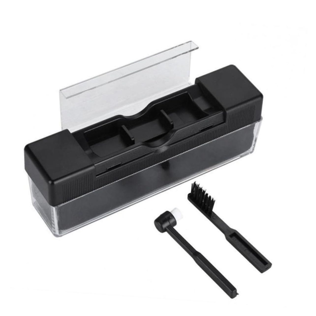 Mikikit Record Dust Brush Record Cleaner and Cleaning Brush Set Portable and Light for Easy Use and Storage