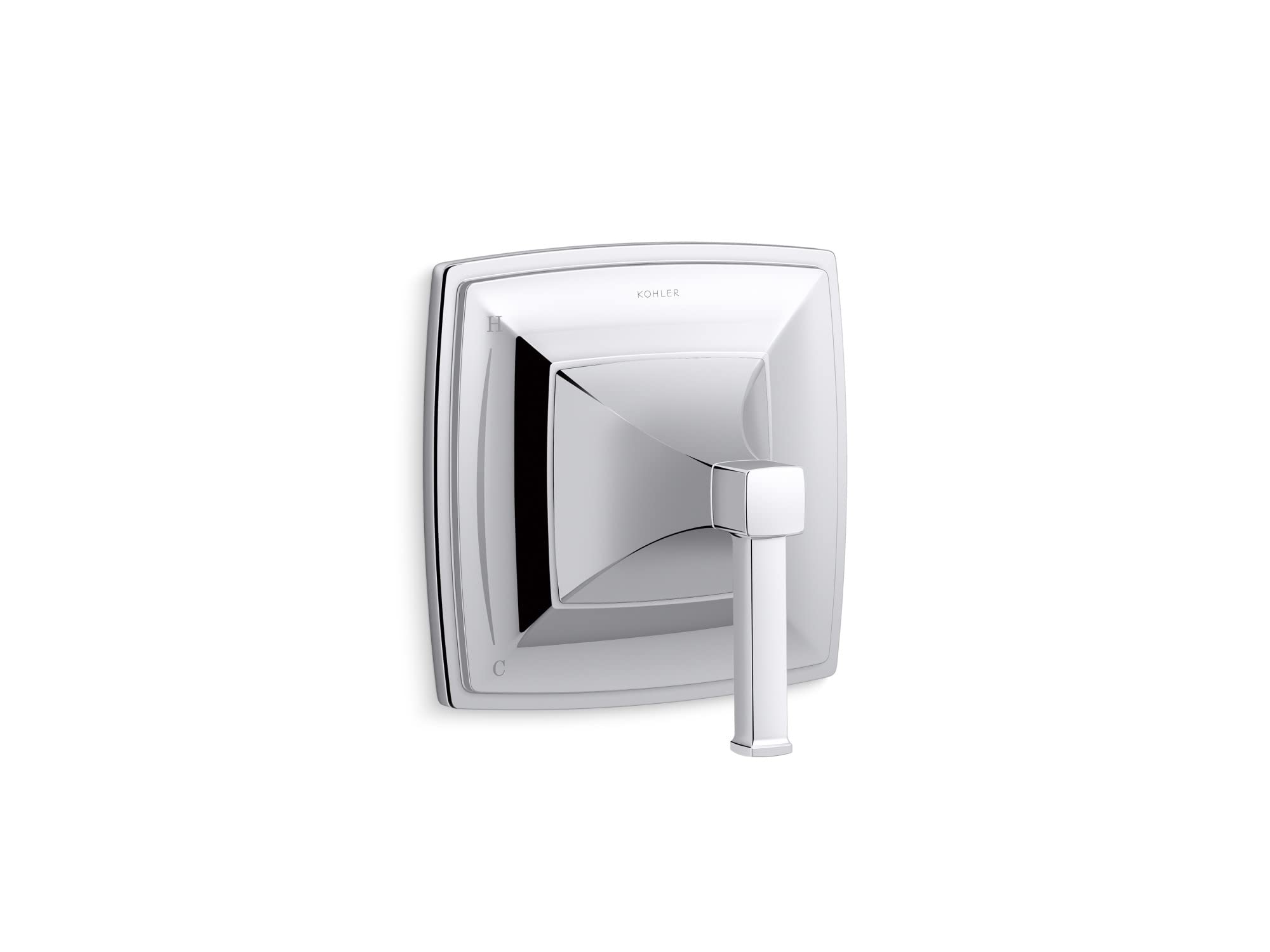 Kit de garniture de valve Rite-Temp KOHLER RIFF chrome pour douche moderne