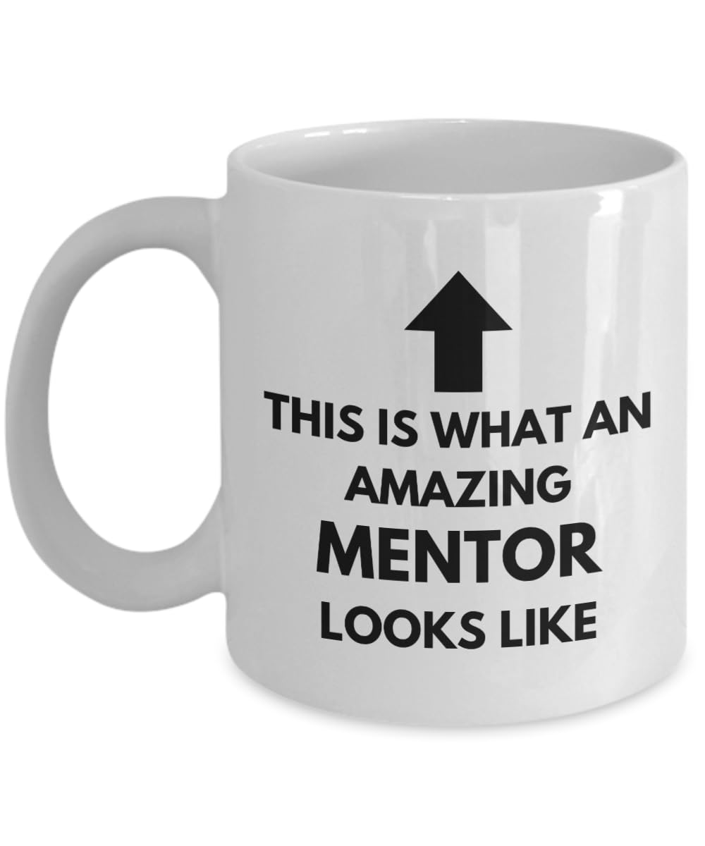 Amazing Mentor Coffee Mug - Best Mentor Gift for Men, 11oz Ceramic Mug