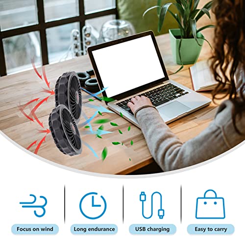 Gilet de refroidissement portable réglable avec ventilateur portable SOLUSTRE