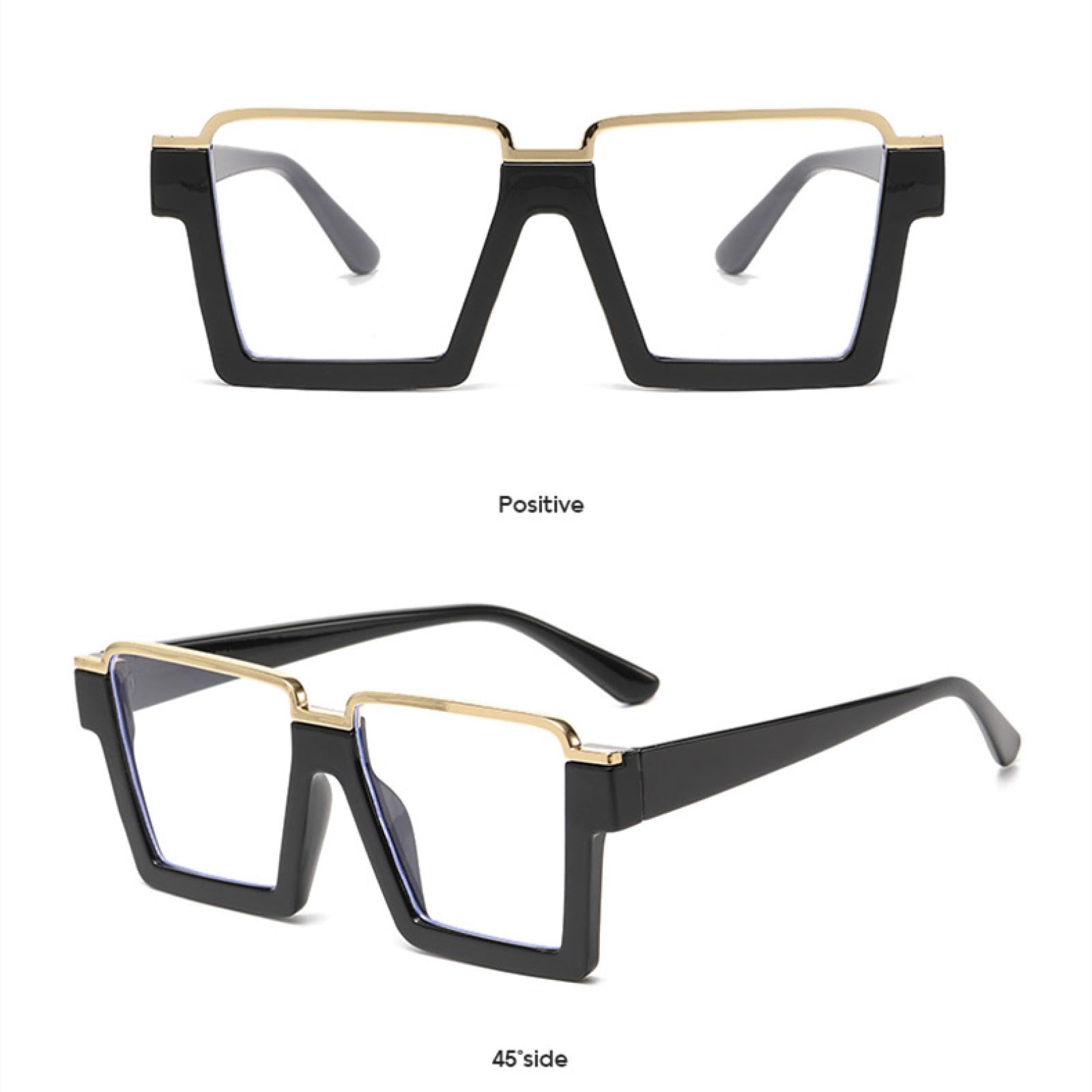 Gafas de sol de moda de gran tamaño para mujer