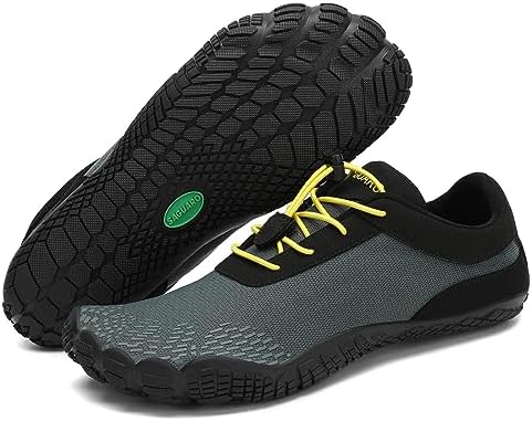 SAGUARO Herren Damen Barfußschuhe - Atmungsaktiv rutschfest Barfussschuhe - mit Breite Zehenbox und Zero-Drop Sohle,Gr.35-48 EU