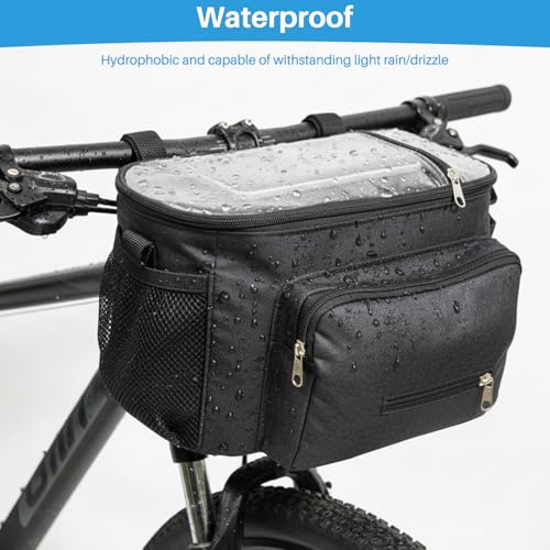 Large Bike Handlebar Storage Pouch