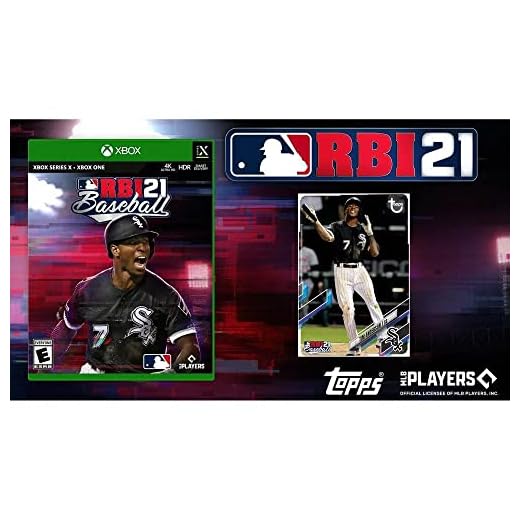 MLB RBI 21 Baseball w/ Collectible Baseball Card (Xbox One/Series X, 2021)