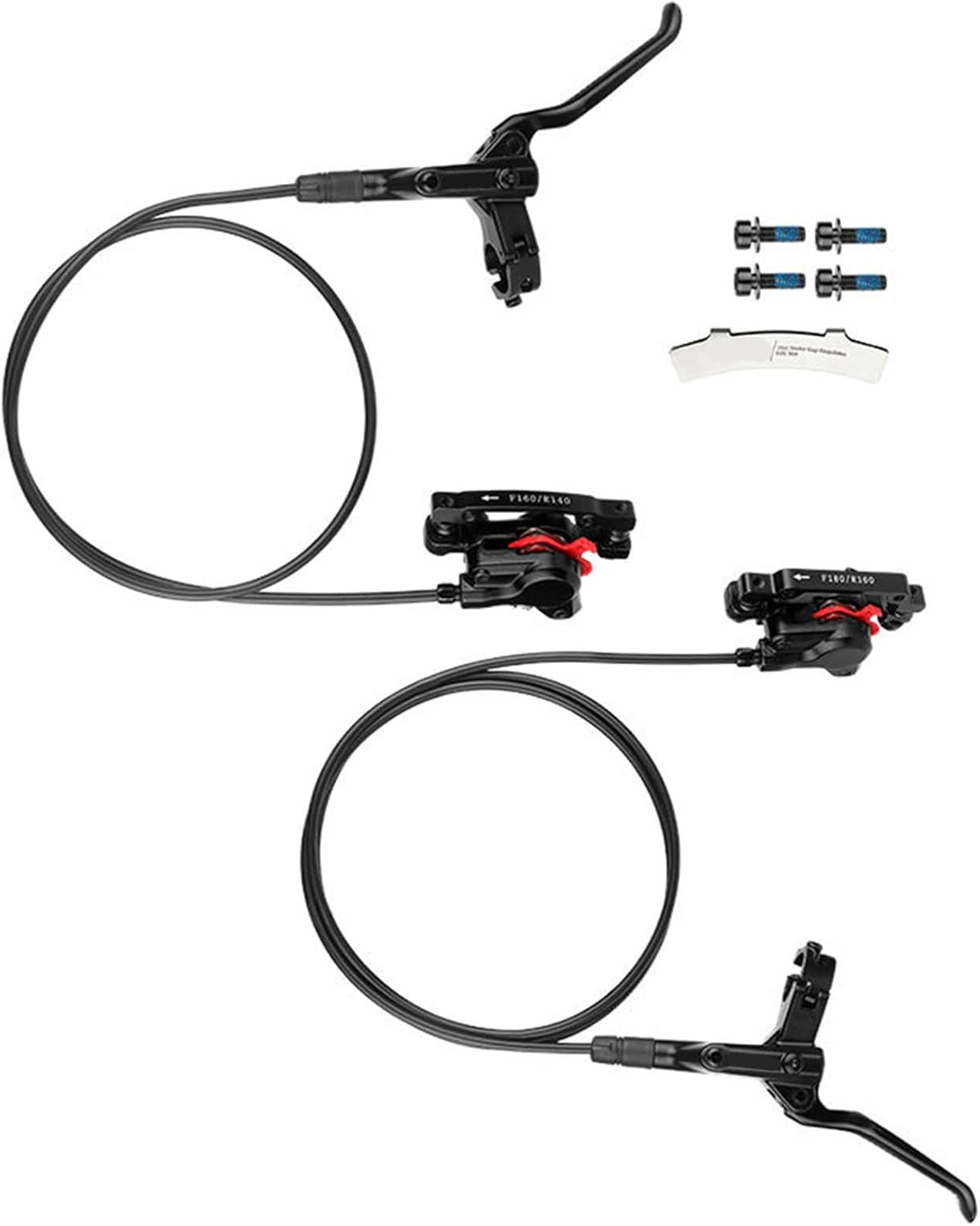 Cycling Disc Brake Calipers Quickly Install Bicycles Hydraulic Brakes Calipers for Safe Cycling and Country