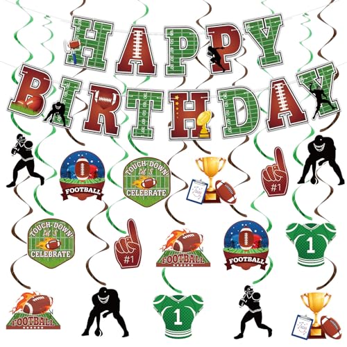 Bannières de fête de football pour réussir un anniversaire enfant sport