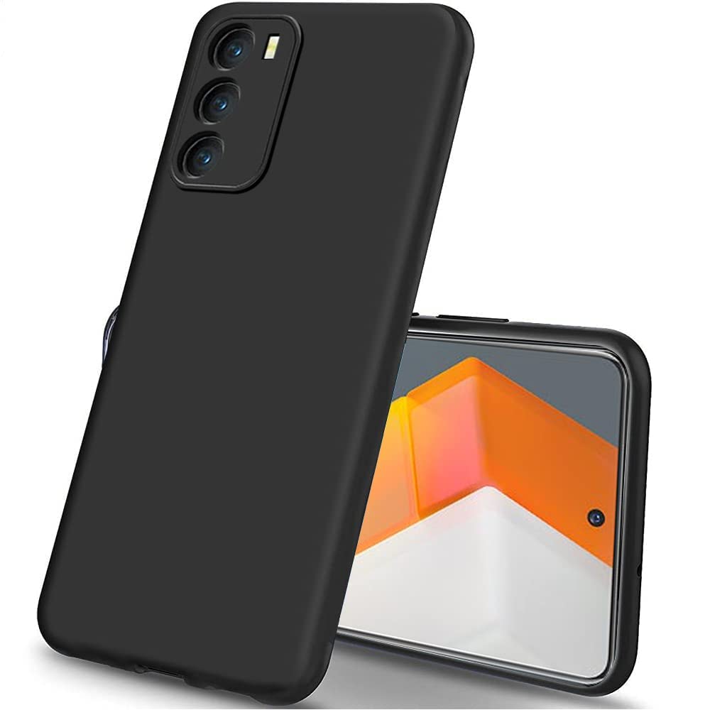 MULTRONICS Back Cover Case for iQOO 9 SE 5G Back Cover Case | Soft Silicon Rubberised Matte Cover | Protective Sleek Profile | Camera Protection Bump Back Case for iQOO 9 SE 5G (Black) (B0B5B9GC7V) Amazon Price History, Amazon Price Tracker