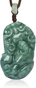 ZHIBO Joyería Fina Cargo Natural De A Grado De Birmania Jade