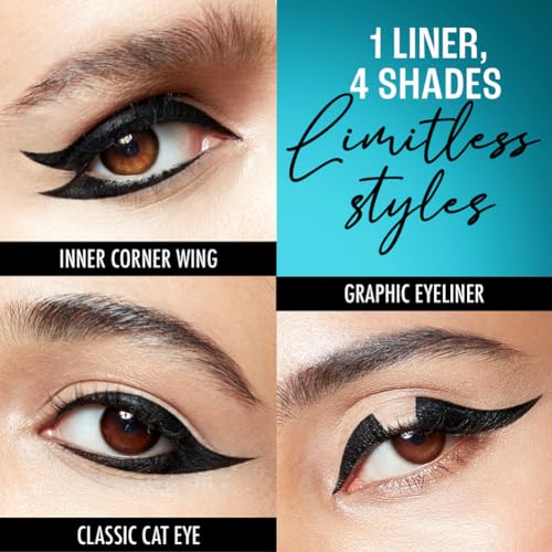 Image of LAKME 9to5 Eyeconic Waterproof Liquid Eyeliner, Intense Green, 4.5 ml, for Precise Eye Definition, with Quick-Dry Formula, Smudgeproof and Waterproof