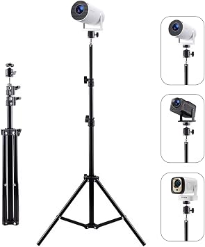 Microcase Ta nabilir Projeksiyon Cihaz  Vb 1/4 Vida Giri li 2.1 mt E im ve A  Ayarlamal  Tripod - AL5173