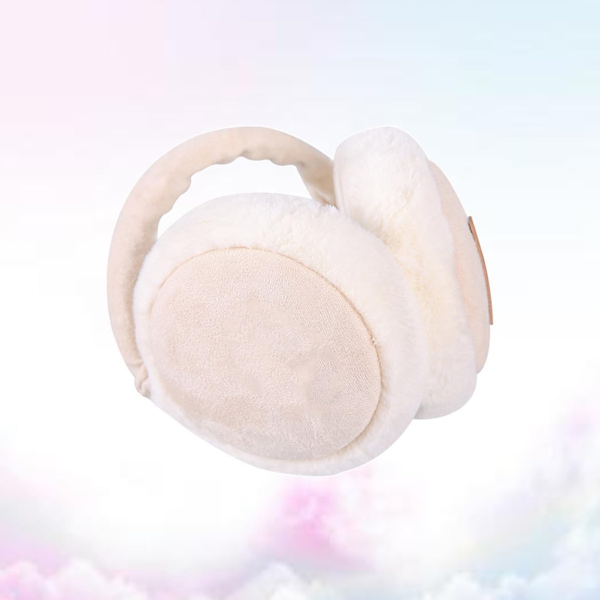 Folding Plush Earmuffs for Men and Women, Warm Burger Style