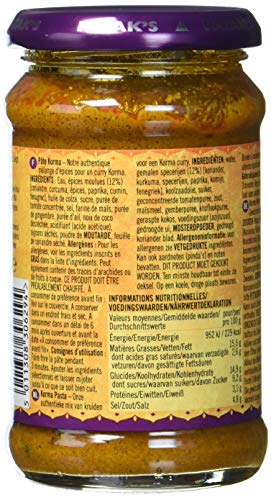 Patak`s Currypaste, Korma, 290 g