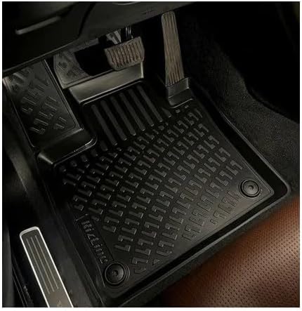 Bmy Auto Accessory 3D Vehicle Custom Mat and Luggage Pool Set Compatible with BMW 5 Series E39 1995-2003