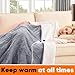greenoak Heated Blanket Electric Throw 50