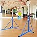 Seliyoo Gymnastics Bar,Gymnastic Bar For Kids,6FT Tall, 7.2 FT Base Length,Height Adjustable 49.2