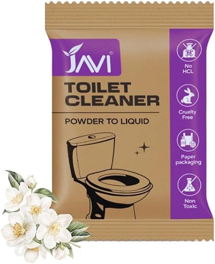 Javi Plant Based Toilet Cleaner | Non-Toxic, Eco-Friendly and Biodegradable | Elimimates Yellow Stains Limescale &amp; Germs |...