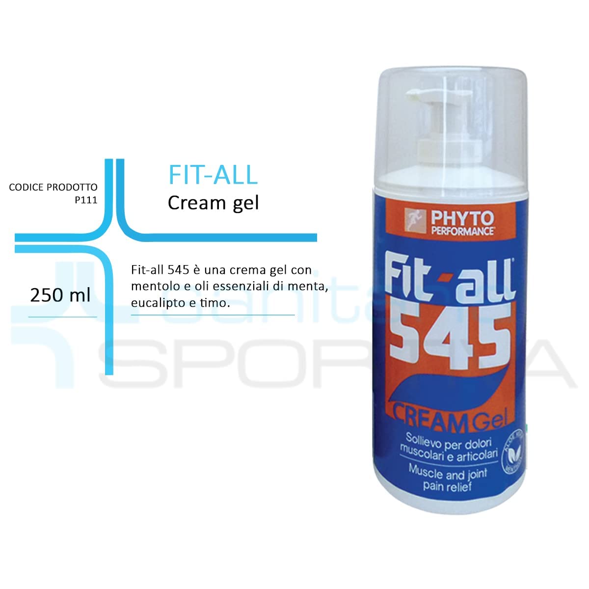 Phyto Performance Fit-all 545 ml250