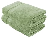 Cotton & Calm 2 Pack Bath Sheets Set - Premium Quality Bath Towels Extra Large - Luxurious Bath Shee