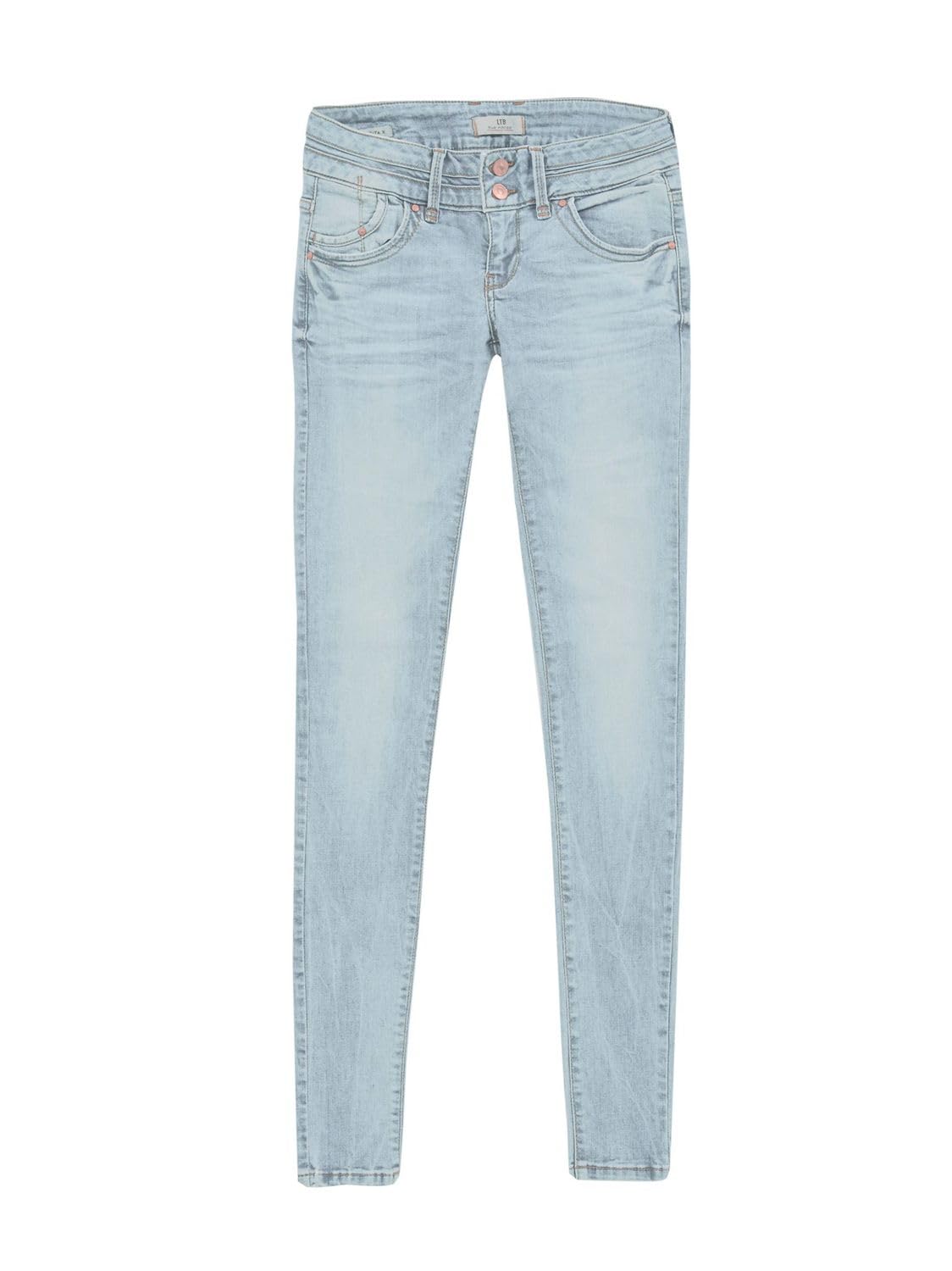 LTB Damen Jeans Julita X Extra Skinny Fit - Blau - Mitena Wash W24-W34 Baumwolle