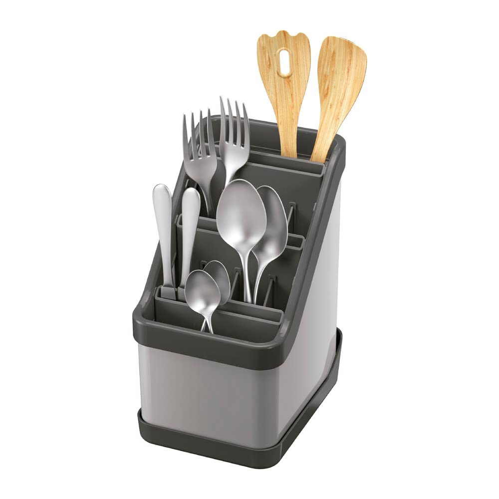Metaltex 297533000 Keep-Tex Cutlery Collector, 22 x 18 x 12 cm, szary