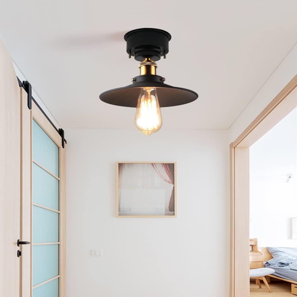 シーリングライト おしゃれ 北欧1灯 天井照明 ダイニング照明 食卓用 北欧 玄関 トイレ 廊下（電球色）