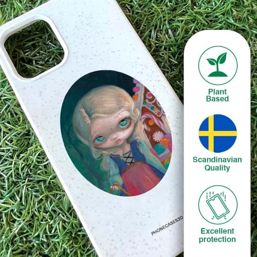 Funda iPhone 12 Pro compostable diseño Gretel resistente 5