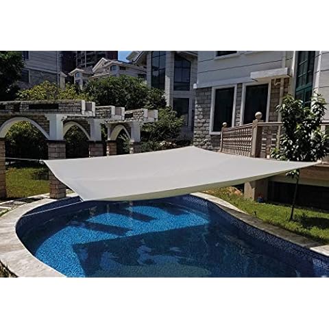 SmartSun Sail Awning Rectangular 3 x 2 m - Grey Cover