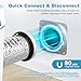 Magnetic Dryer Vent Kit, Quick Connect for 4