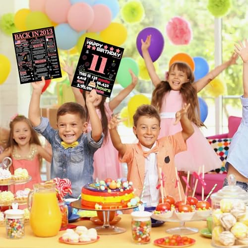 Joycard HAIBAO-US-A001-PINK-2024-011 11Th Birthday Card With Envelope, 11Th Birthday Decorations For Girls, 11Th Birthday Gifts For Daughter, Happy Birthday Cards For 11 Year Old Granddaughter thumb #7