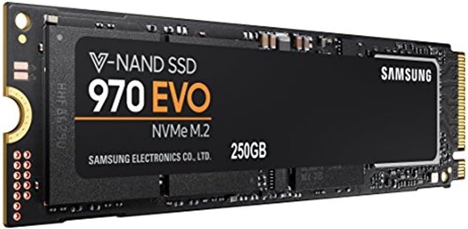 Samsung EVO 970, 250GB PCIe based NVMe M.2-2280 Internal Solid State Drive with 512MB Cache thumbnail 2